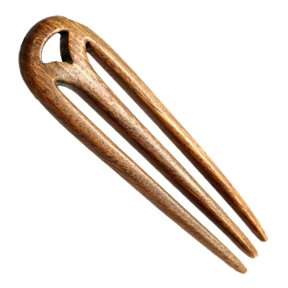 Hair Chopsticks Hair Forks 3 Prone Hair Pin 3- prong Hair Fork Wooden Hair Stick